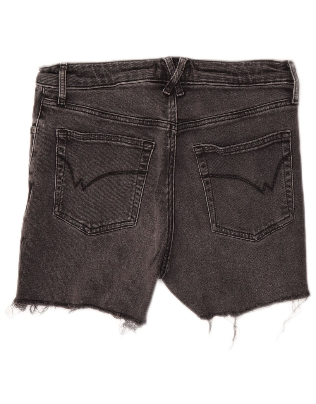 Damskie spodenki jeansowe White Stuff UK 10 Small W28 Szara bawełna