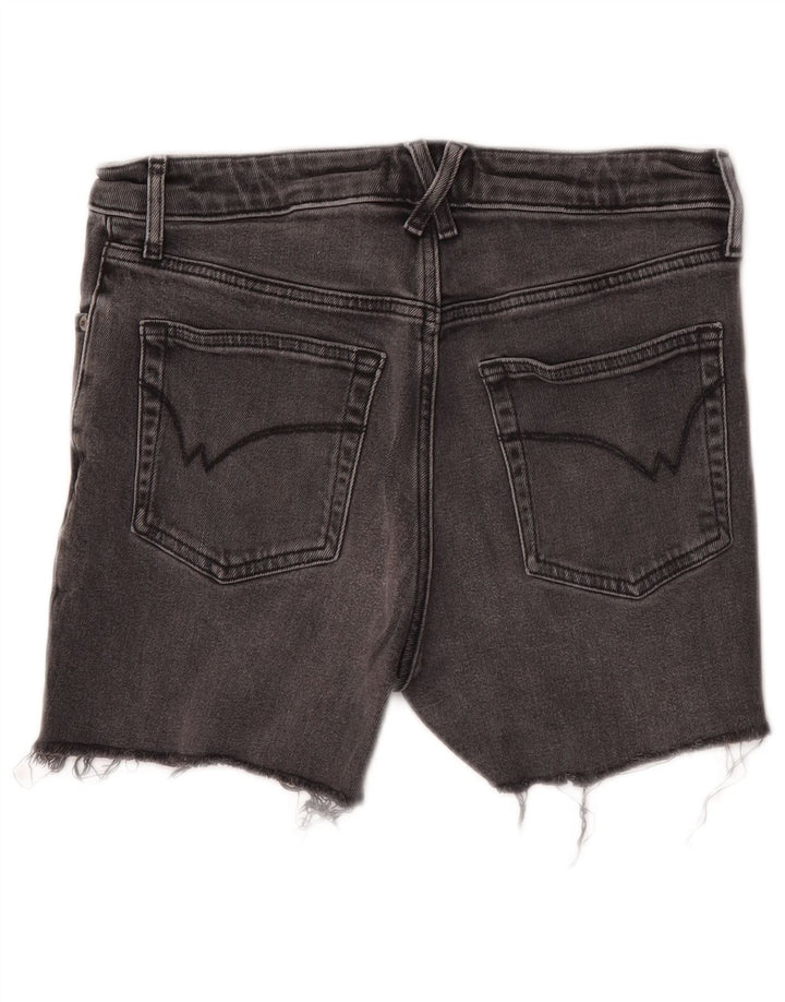 Damskie spodenki jeansowe White Stuff UK 10 Small W28 Szara bawełna