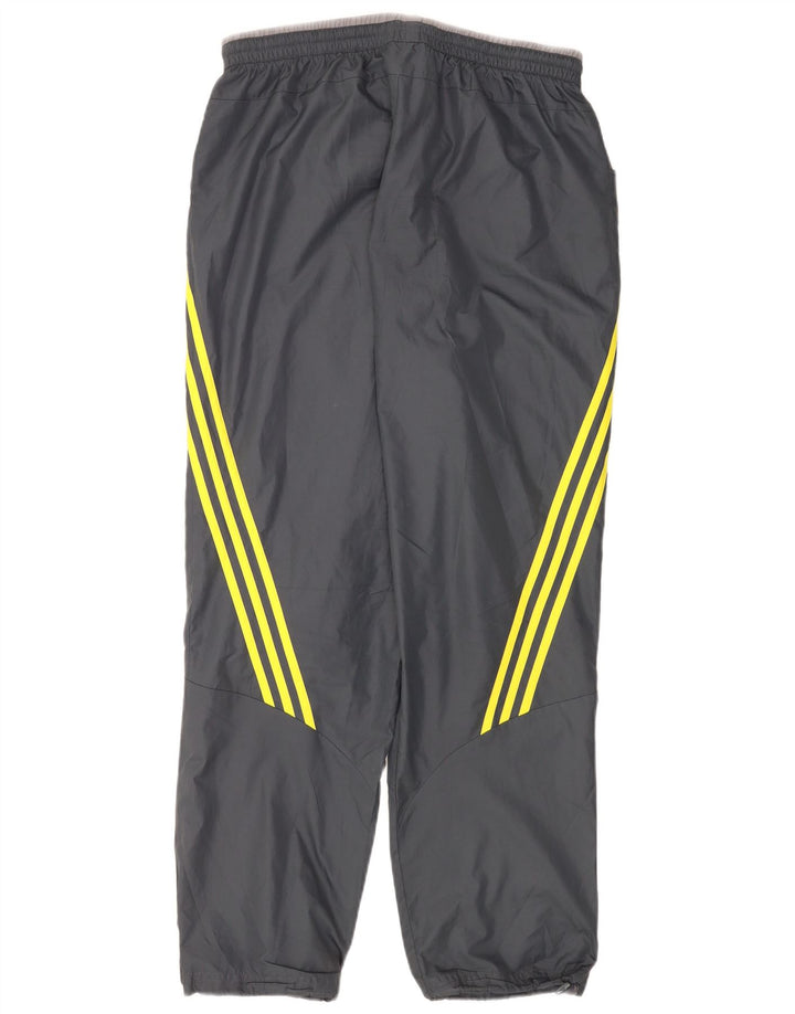 Adidas Męskie spodnie dresowe Joggery Średni szary poliester
