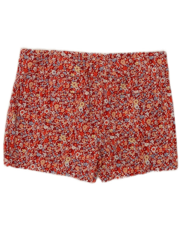 Damskie spodnie Calvin Klein US 2 XS W30 Czerwona bawełna w kwiaty