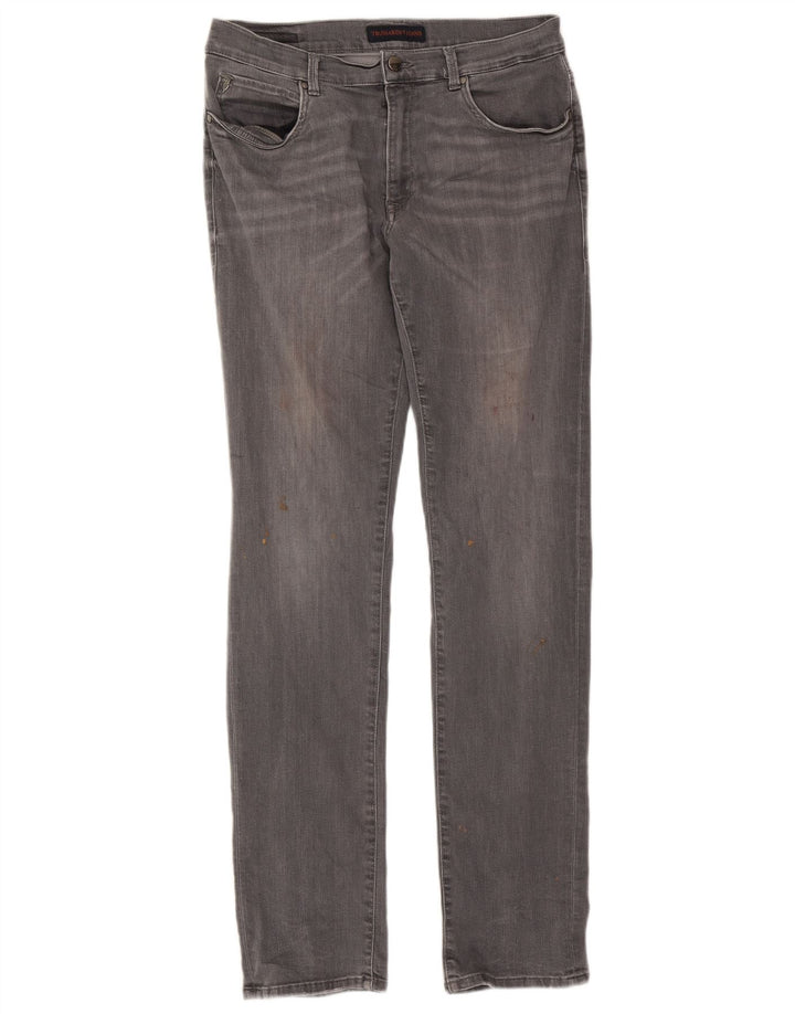 Dżinsy damskie Trussardi W32 L34 szare