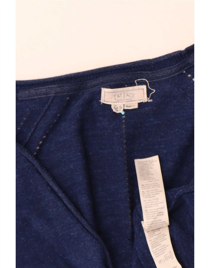 Sweter damski Fat Face Cardigan UK 8 Small Blue