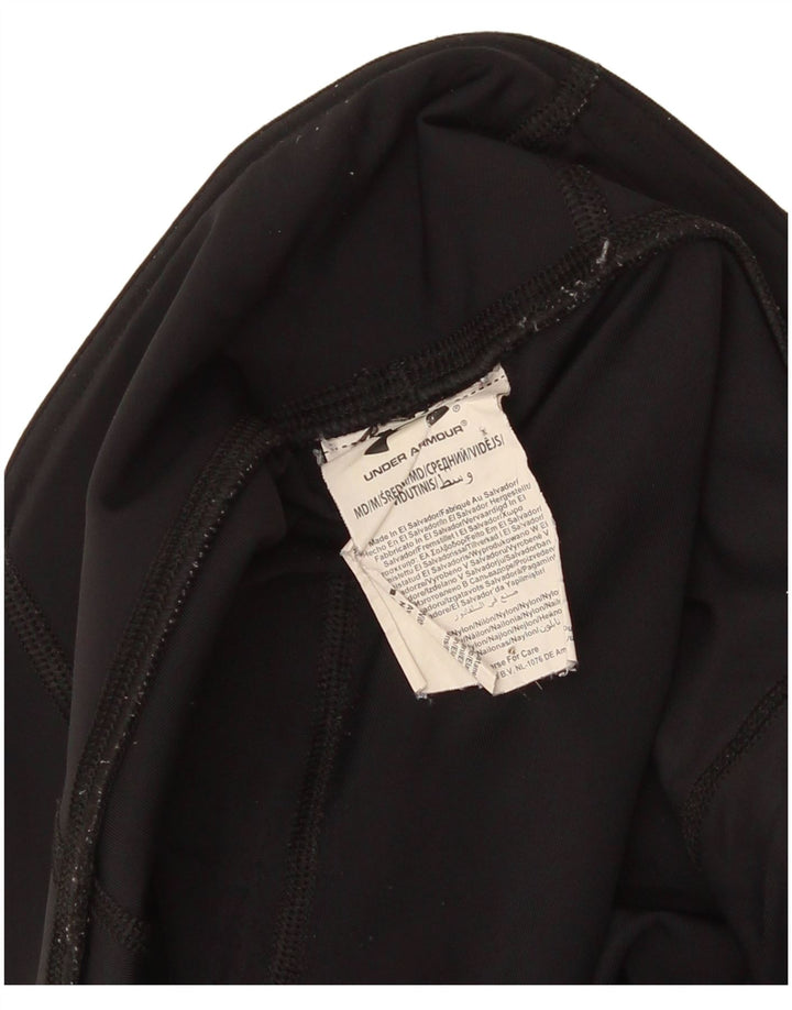 Legginsy damskie Under Armour UK 10, małe, czarne, nylonowe