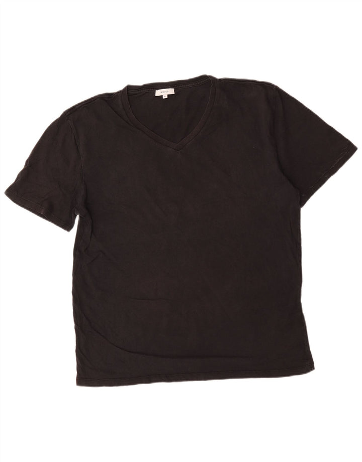 T-shirt męski Reiss Top XL, szary, bawełniany