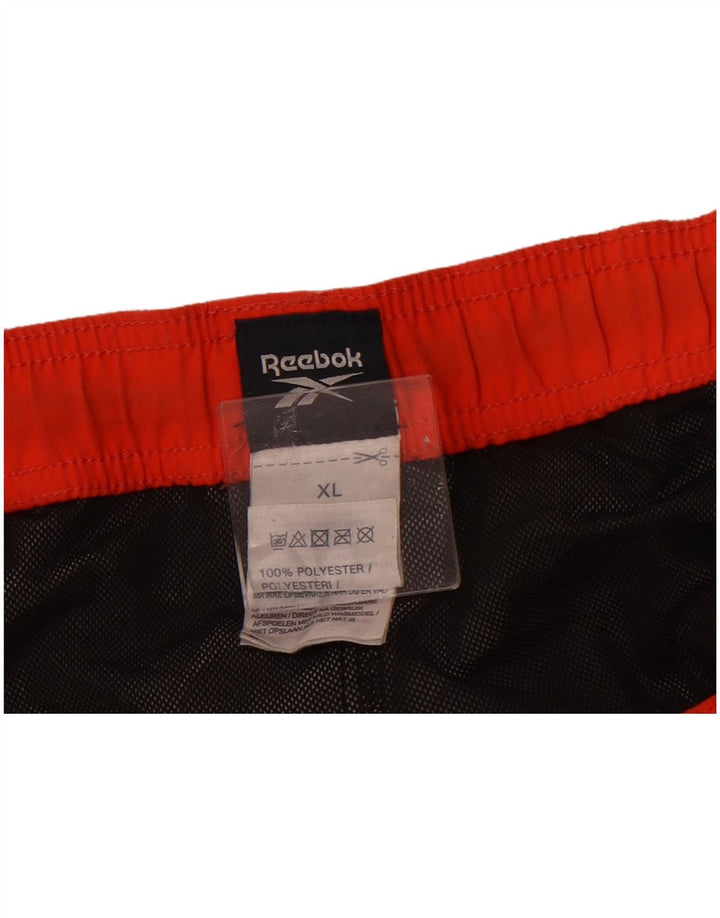 Męskie spodenki kąpielowe Reebok XL, szary kamuflaż, poliester