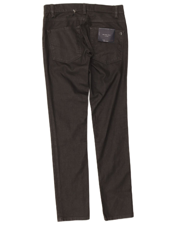 Męskie jeansy obcisłe Zara z niskim stanem EU 31 Medium W31 L31, czarne, bawełniane