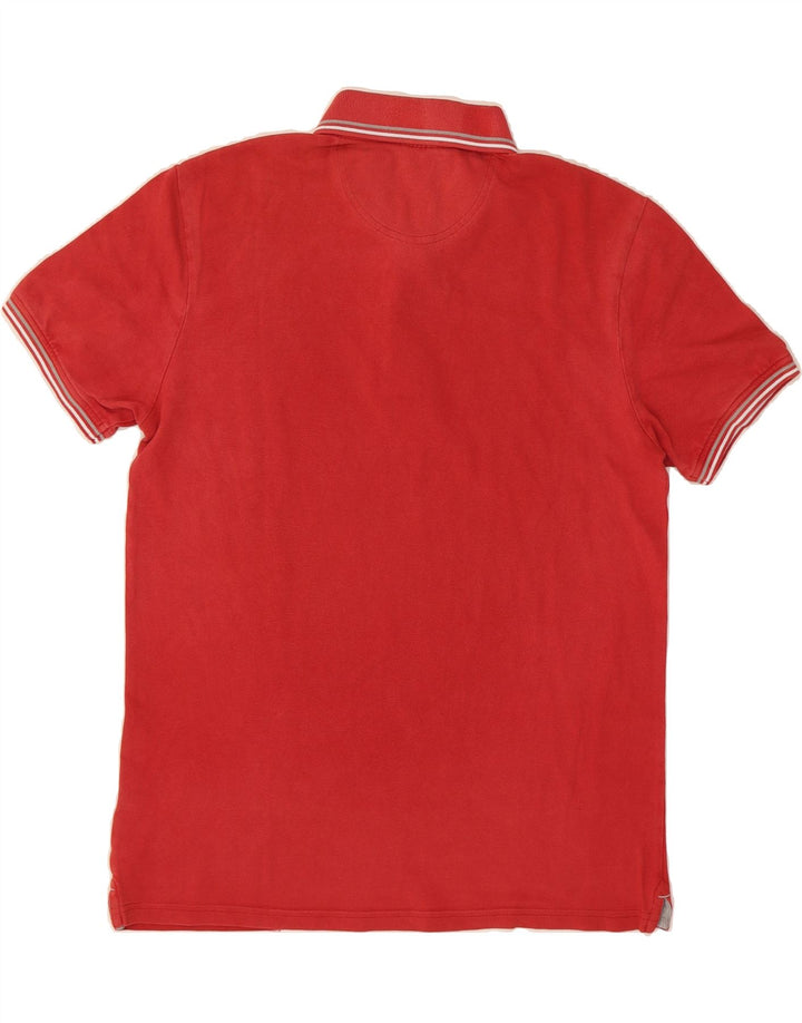 CHAMPION Mens Polo Shirt Medium Red Vintage Champion and Second-Hand Champion from Messina Hembry 