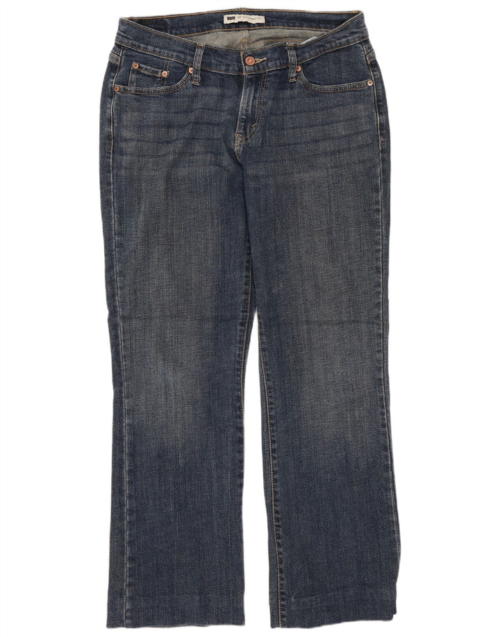 Dżinsy damskie LEVI'S 529 Curvy Bootcut US 12 Large W31 L29 Niebieskie bawełniane