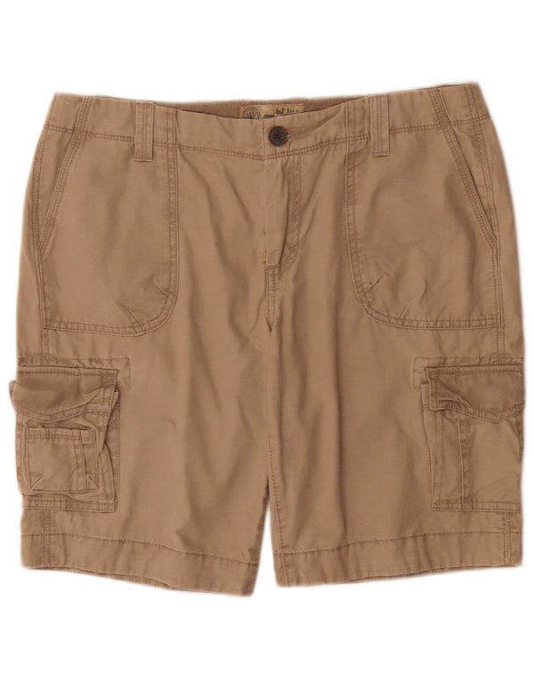 Damskie spodenki cargo Fat Face UK 12 Medium W32 Beżowa bawełna