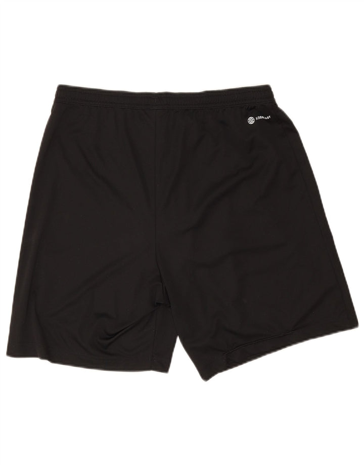 Męskie spodenki sportowe Adidas Aeroready, duże, czarne, poliestrowe