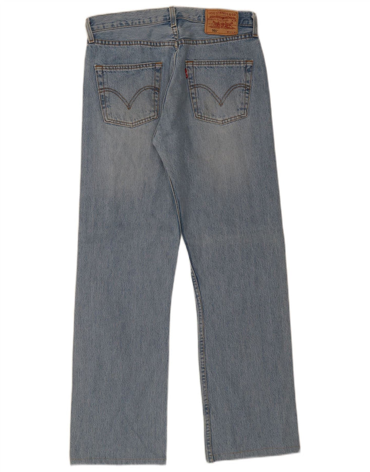 Męskie jeansy Levi's 501 Straight W30 L30 Niebieskie