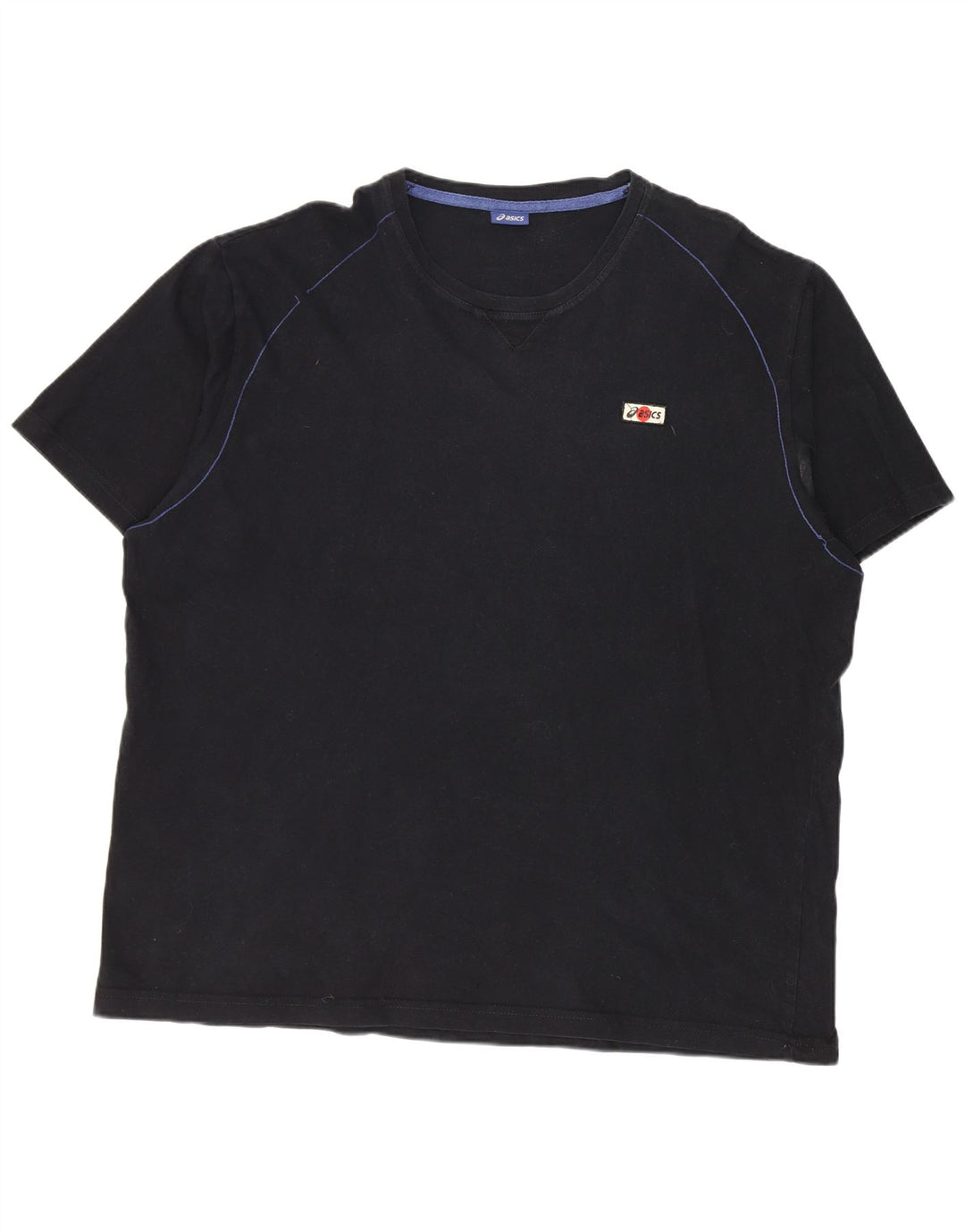 Męska koszulka Asics Top 3XL, czarna bawełna