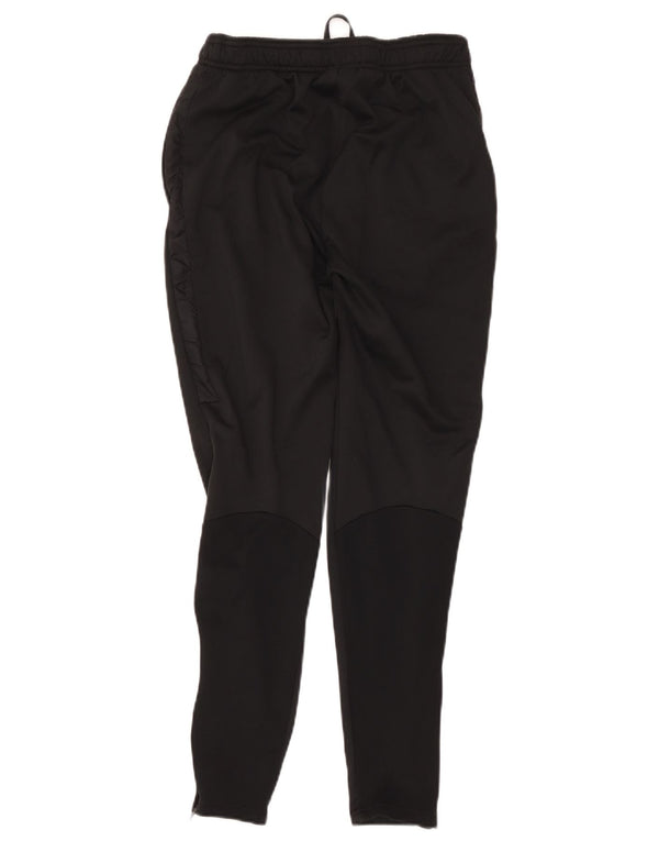 Damskie spodnie dresowe Nike Dri Fit UK 10, małe, czarne, poliestrowe