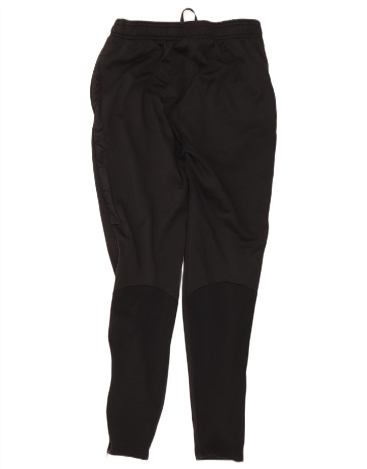 Damskie spodnie dresowe Nike Dri Fit UK 10, małe, czarne, poliestrowe