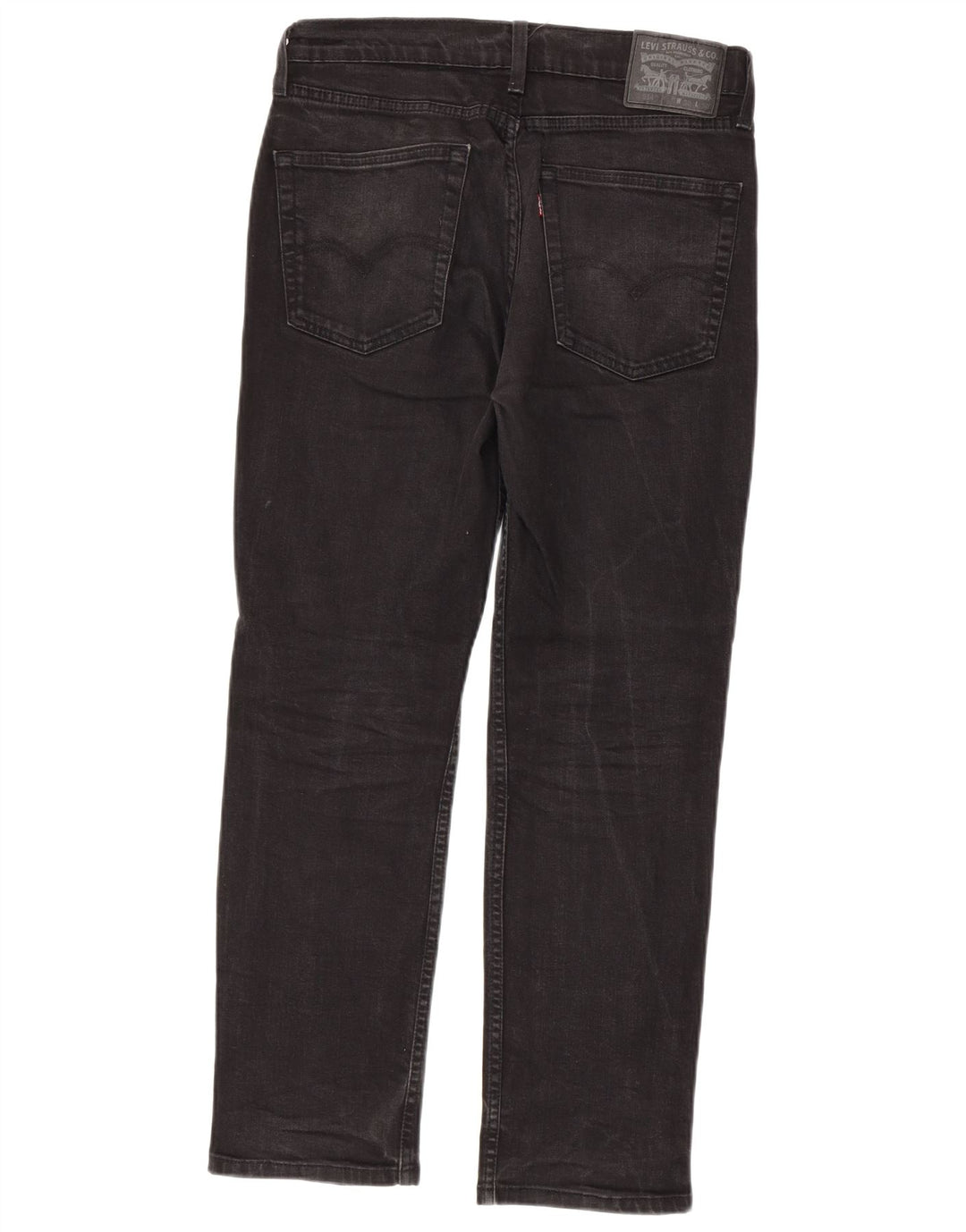 Męskie dżinsy Levi's 514 Straight W30 L30 Czarna bawełna