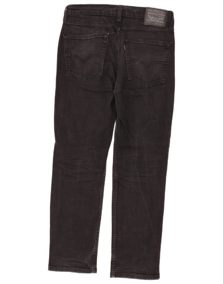 Męskie dżinsy Levi's 514 Straight W30 L30 Czarna bawełna