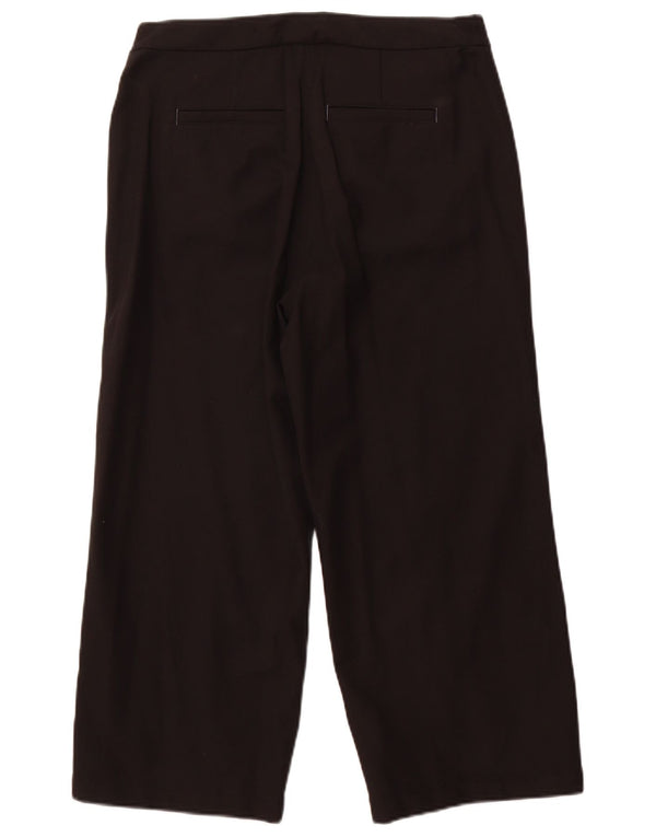 Spodnie damskie White Stuff UK 12 Medium W32 L24 Czarna bawełna