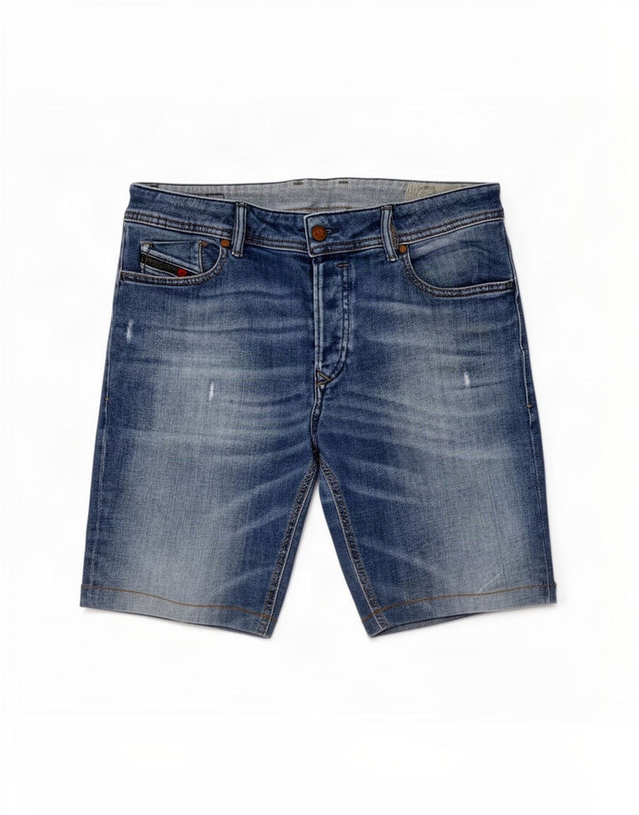 Męskie spodenki jeansowe Diesel Sleenker W33 Medium Blue
