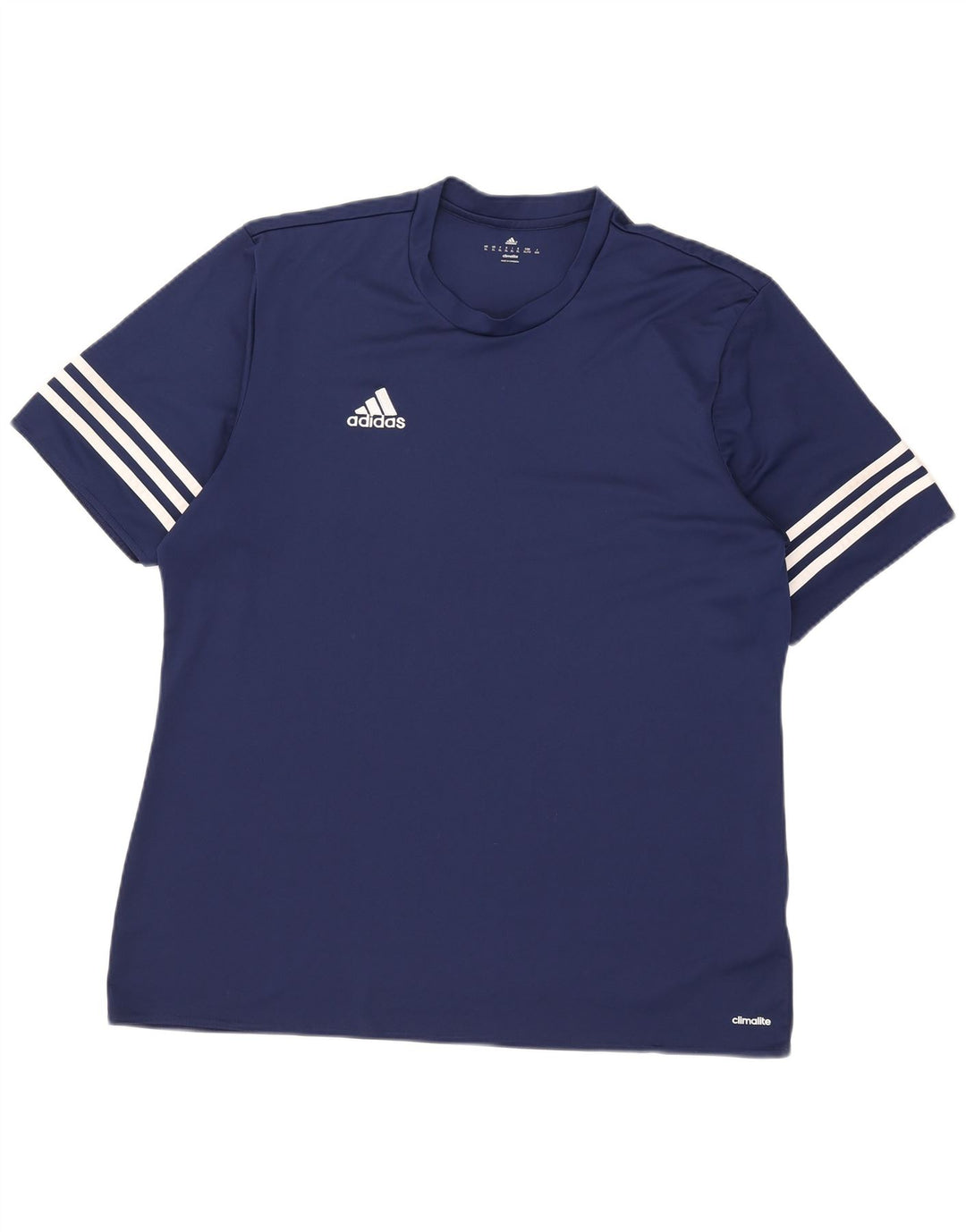 Adidas Męski T-shirt Climalite Top XL Granatowy Poliester