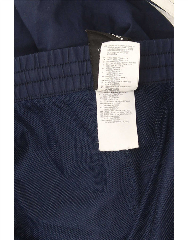 Męskie spodnie dresowe Adidas Climalite XL, granatowe, poliestrowe
