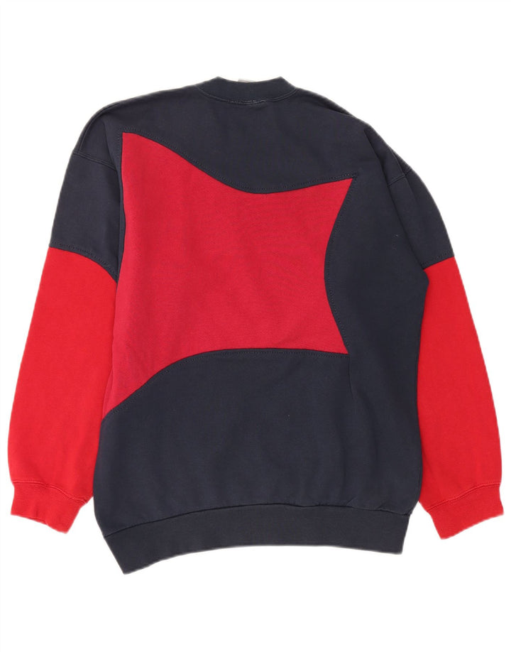 Sweter męski Nike UK 39/41, średni granatowy, blok kolorów