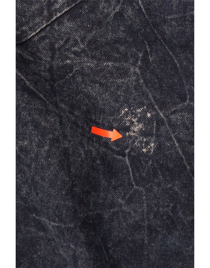 CHRISTIE OF CALIFORNIA Damski płaszcz dżinsowy oversize US 14 XL granatowy