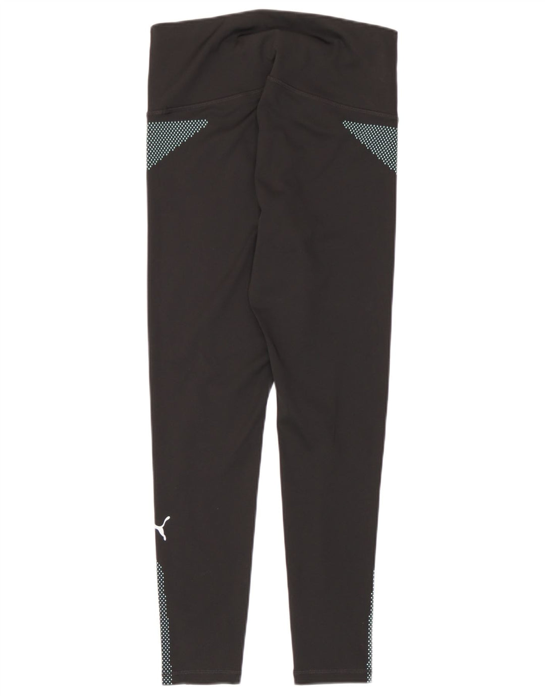 Legginsy damskie Puma UK 12 Średnio czarne geometryczne