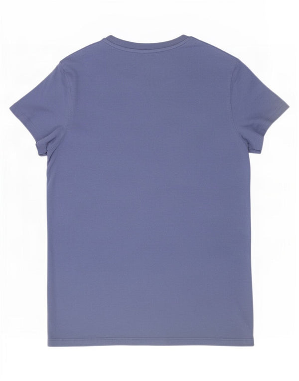 Damska koszulka z grafiką Levi's Top UK 10 Small Blue Cotton