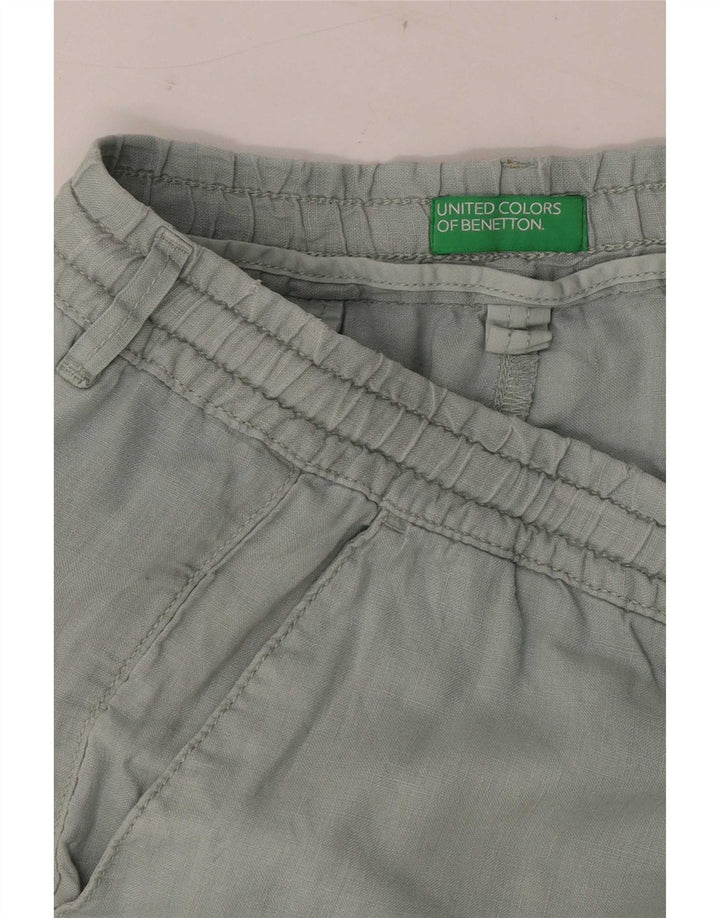 Męskie spodenki Chino Benetton W34, duże, zielone