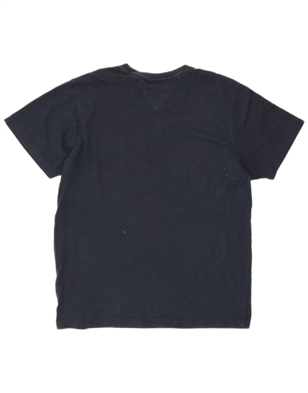 Damska koszulka z grafiką TOMMY HILFIGER Top UK 14, średnia, granatowa, bawełniana