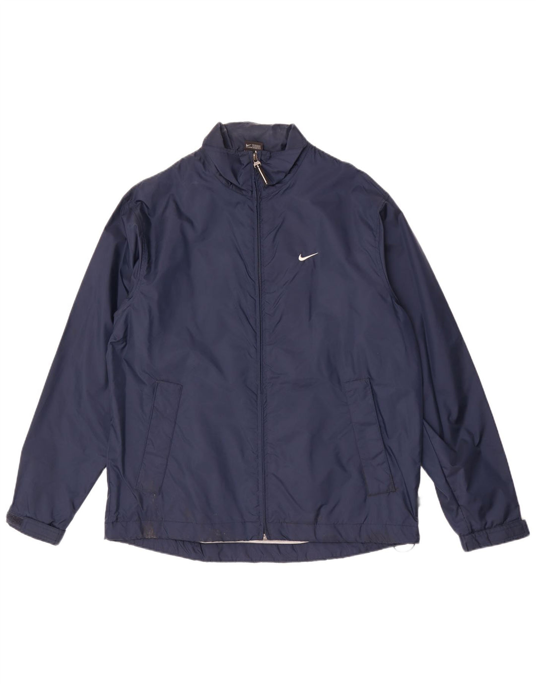 Męska kurtka przeciwdeszczowa Nike UK 38 Średni granatowy nylon