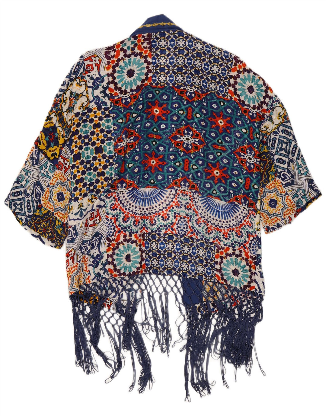 Damski kardigan oversize Desigual Top UK 10 Small, wielobarwna wiskoza