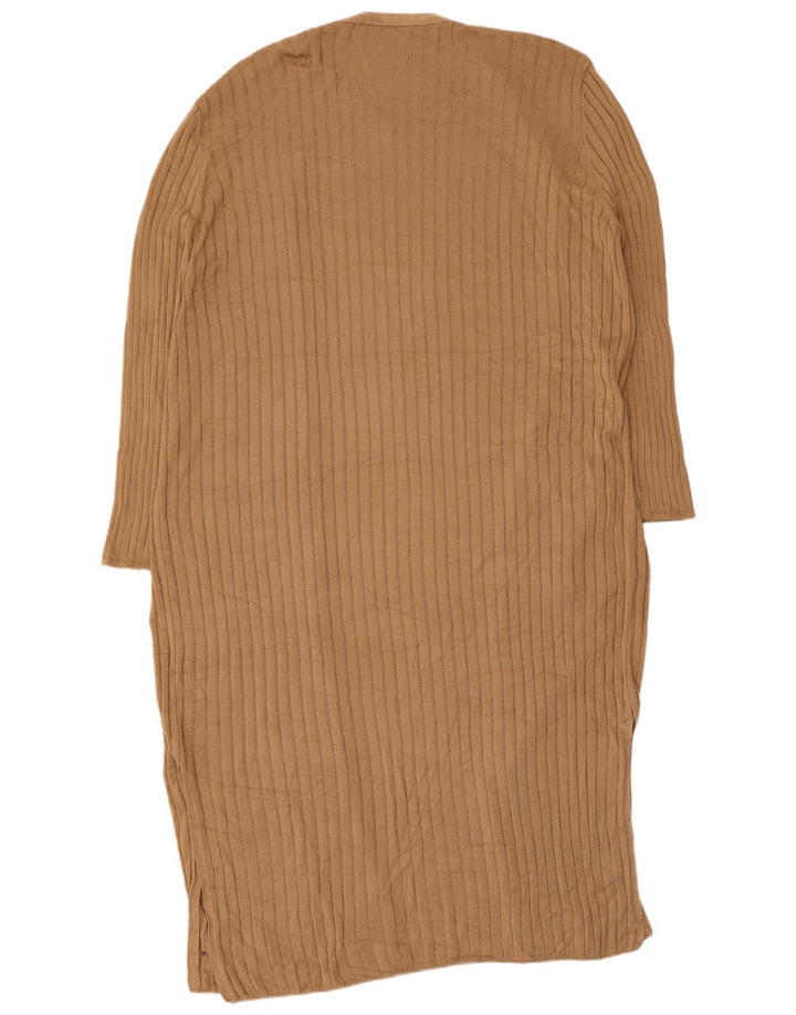 Sweter damski Marks & Spencer Longline Cardigan UK 16, duży brązowy