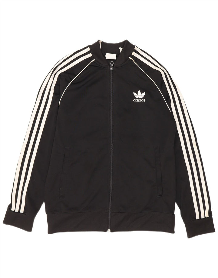 Chłopięca bluza dresowa Adidas 12-13 lat, czarna, poliester