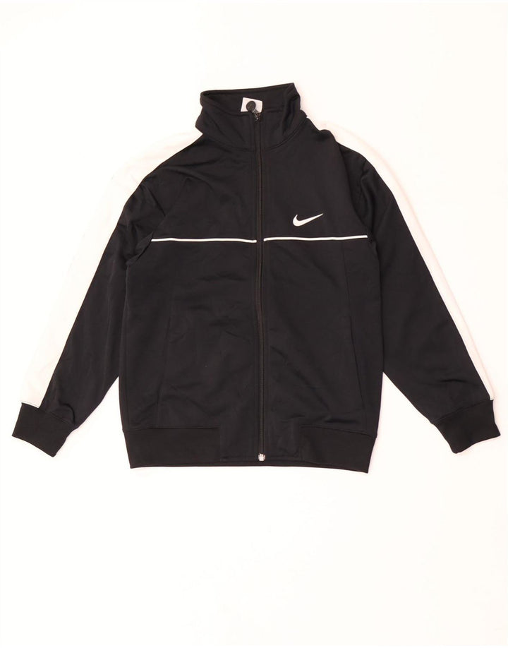 Chłopięca bluza dresowa Nike 10-11 lat, średnia czarna, z blokami kolorów