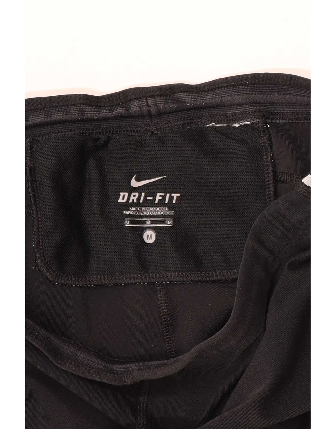 Damskie legginsy Nike Dri Fit UK 12, średnie czarne