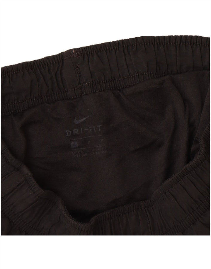 Damskie spodenki sportowe Nike Dri Fit UK 8, małe, czarne, poliestrowe