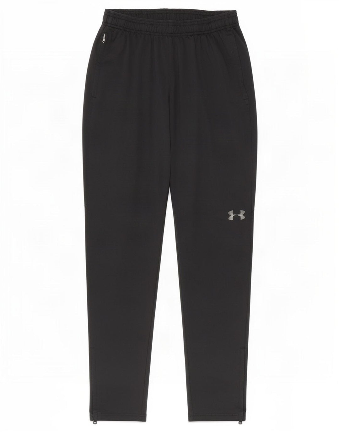 Męskie spodnie dresowe Under Armour, małe, czarne, poliestrowe