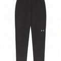 Męskie spodnie dresowe Under Armour, małe, czarne, poliestrowe