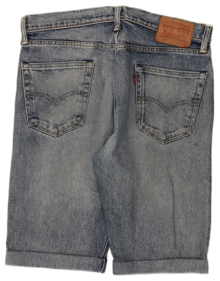 Męskie spodenki jeansowe Levi's 502 W34, duże, niebieskie, bawełniane