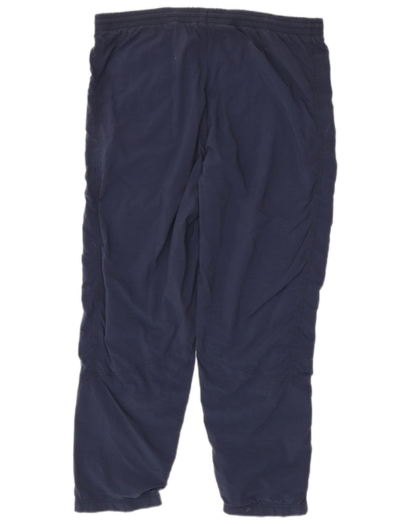 Męskie spodnie dresowe Nike Joggers UK 41/43, duże, granatowe, nylonowe