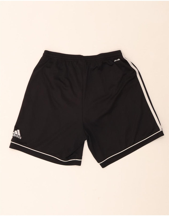 Męskie spodenki sportowe Adidas Climalite, duże, czarne, poliestrowe