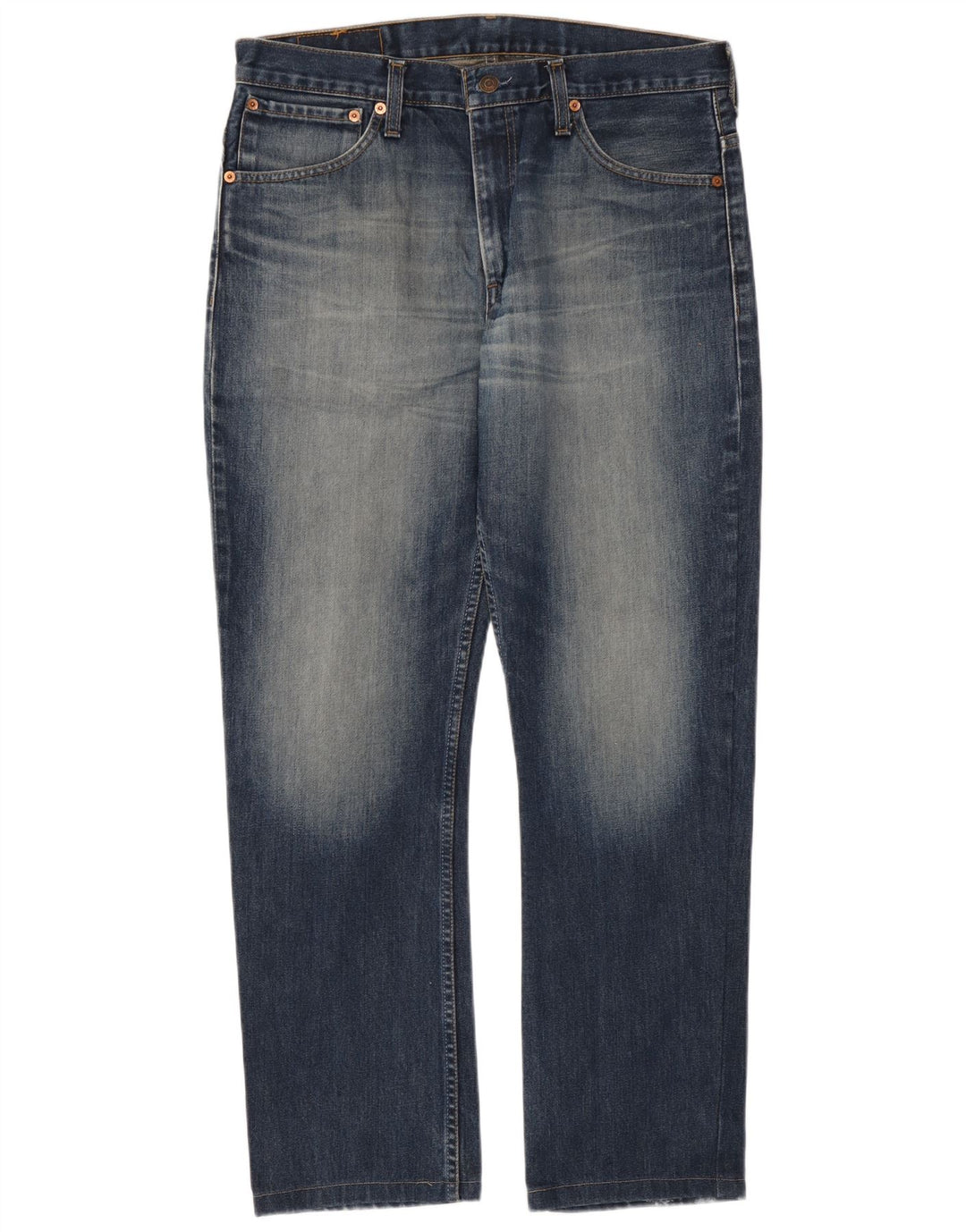 Męskie jeansy Levi's 507 Bootcut W34 L29 Niebieskie