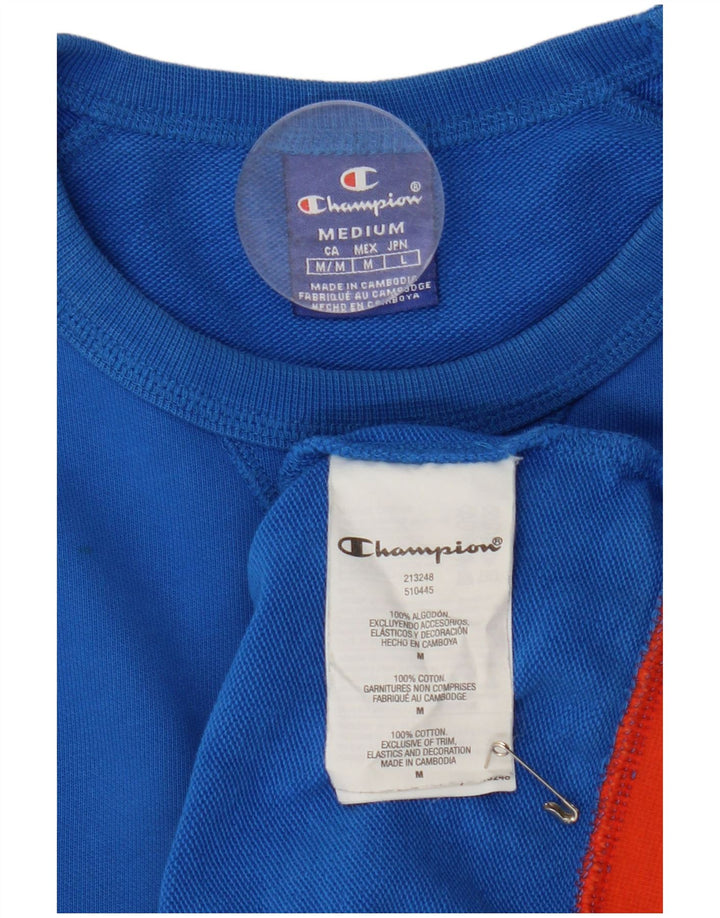 Damska bluza z grafiką CHAMPION UK 14 w kolorze średnioniebieskim