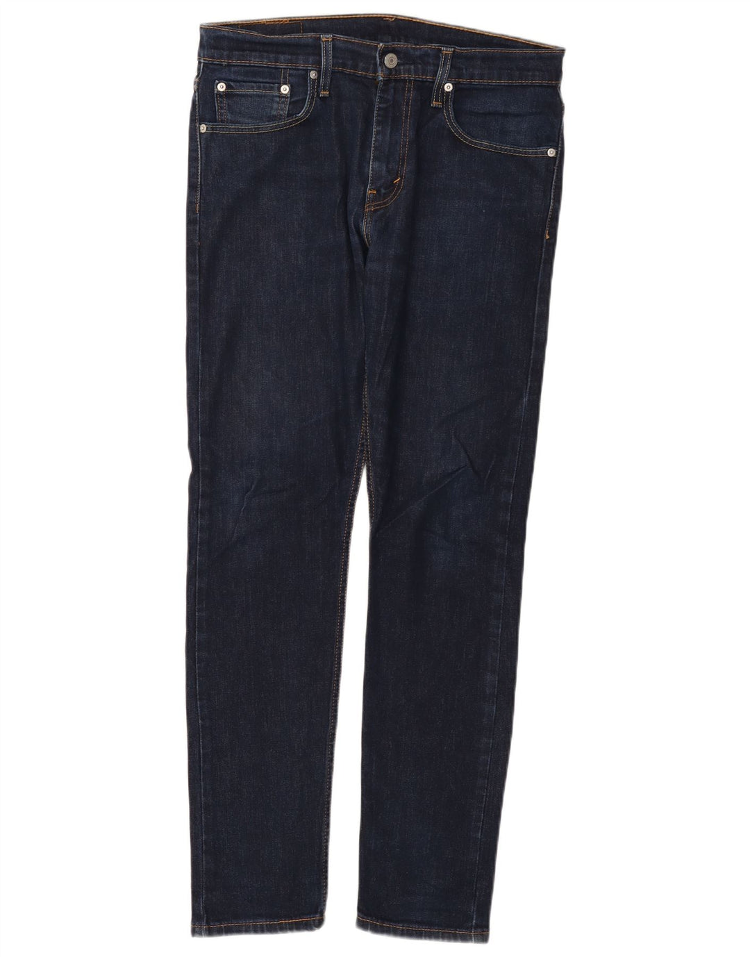 Męskie jeansy LEVI'S 512 Slim Tapered W32 L32 Granatowa bawełna