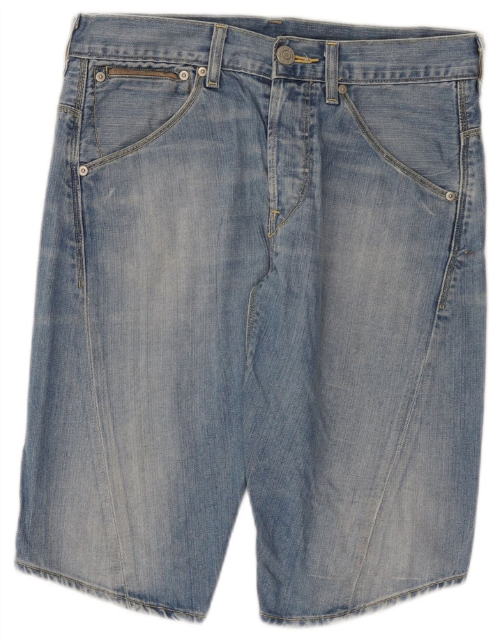 Męskie spodenki jeansowe Levi's XS W30, niebieska bawełna