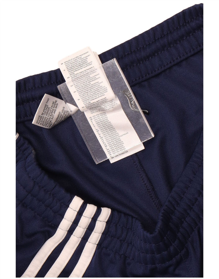 Męskie spodnie dresowe Adidas Climalite w kolorze średniego granatu