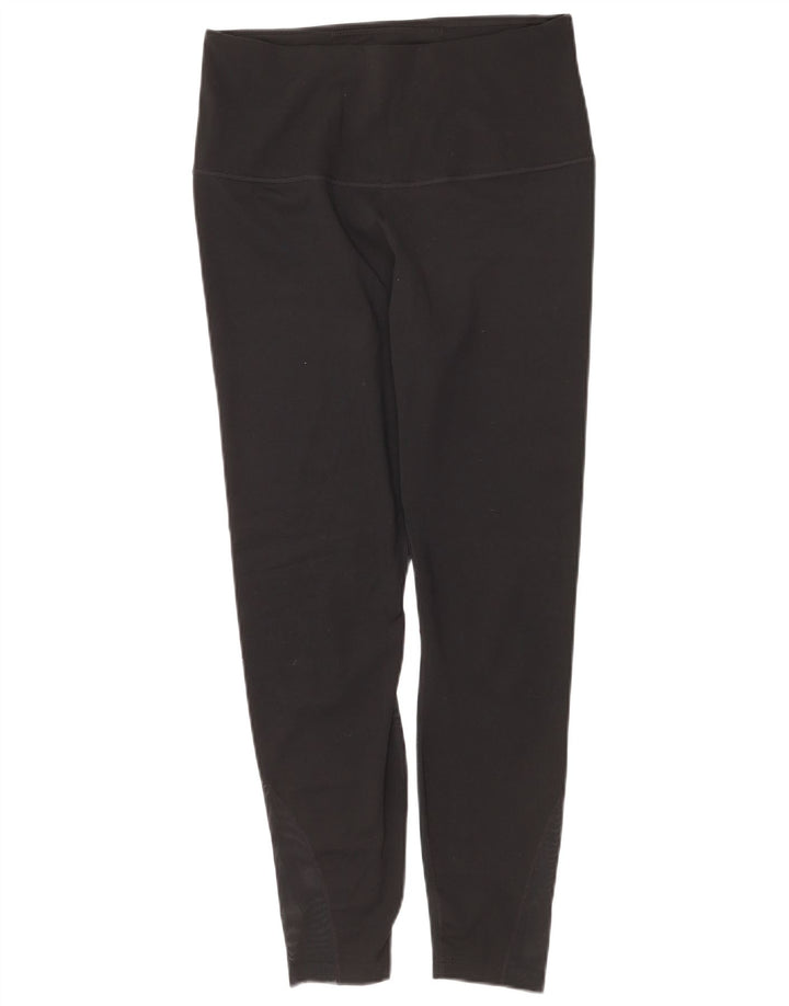 Damskie legginsy Nike Dri Fit UK 14, duże, czarne, poliestrowe