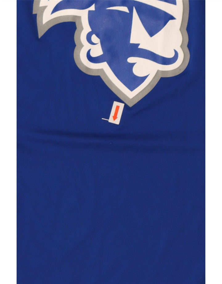 Męski t-shirt z grafiką Under Armour Seton Hall Pirates, średni niebieski