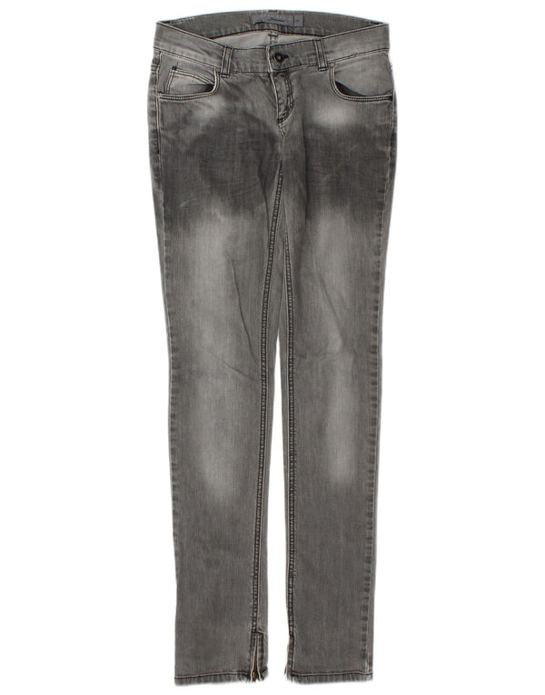 Damskie jeansy skinny Zara EU 36 XS W26 L32 szare